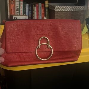 Vince Camuto, red cross body bag,